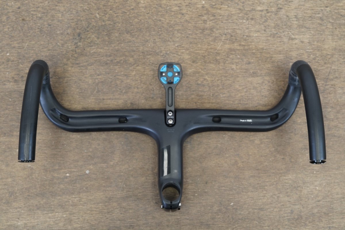 40cm 120mm -6 Degree Black Inc. Carbon Barstem Handlebar + Mount 1 1/8"