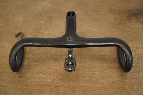 40cm 120mm -6 Degree Black Inc. Carbon Barstem Handlebar + Mount 1 1/8"