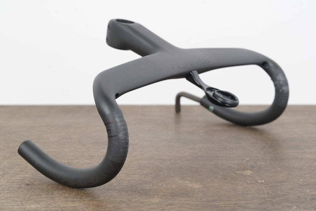40cm 120mm Roval Rapide Carbon Integrated Barstem Handlebar + Mount 1 1/8"