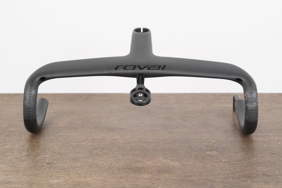 40cm 120mm Roval Rapide Carbon Integrated Barstem Handlebar + Mount 1 1/8"