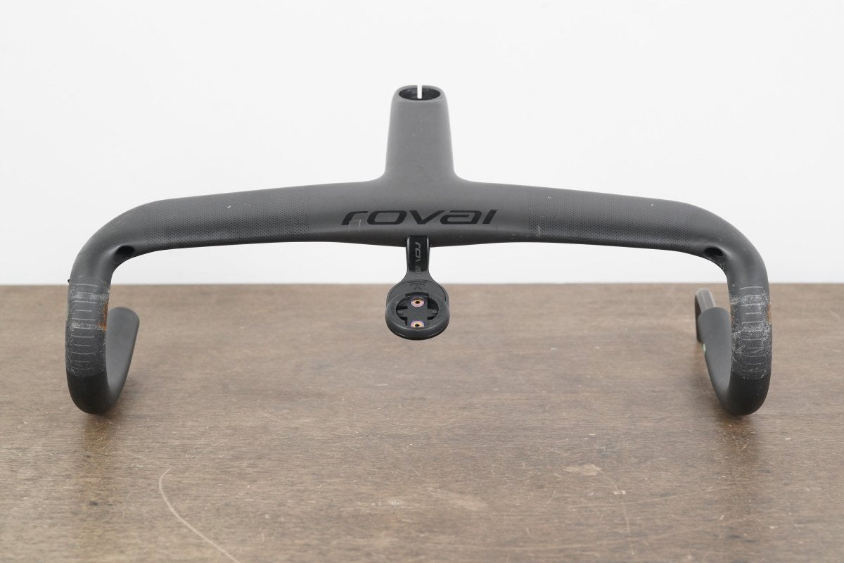 40cm 135mm Roval Rapide Carbon Integrated Barstem Handlebar + Mount 1 1/8"