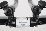 40cm 3T Brezza II Team Carbon Base Bar + Carbon 3T Extensions TT Triathlon Handlebar