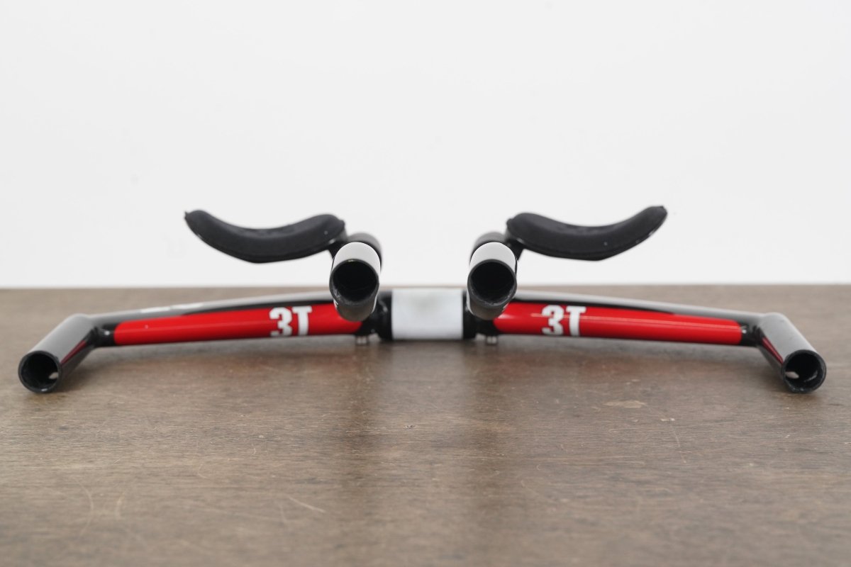 40cm 3T Brezza II Team Carbon Base Bar + Carbon 3T Extensions TT Triathlon Handlebar