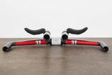 40cm 3T Brezza II Team Carbon Base Bar + Carbon 3T Extensions TT Triathlon Handlebar