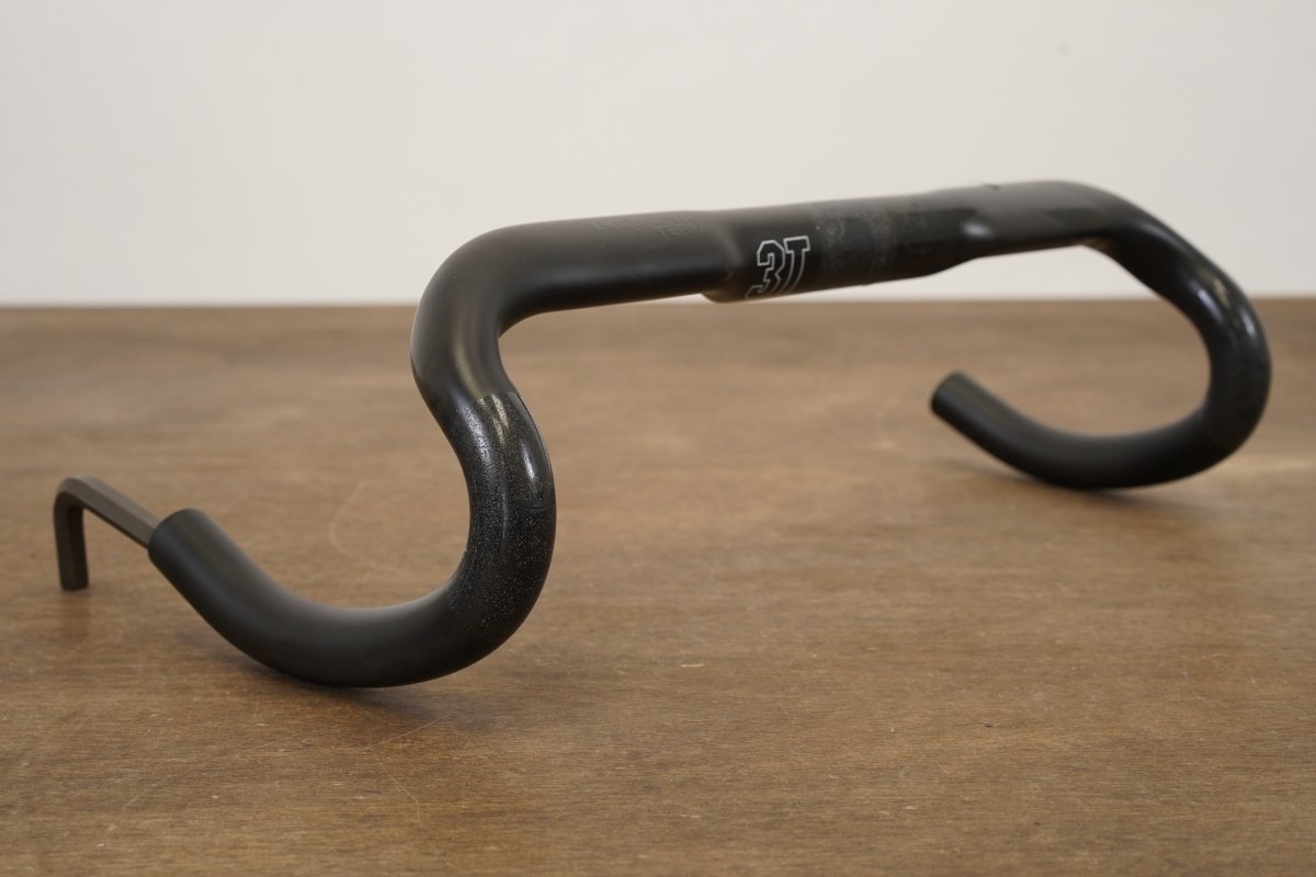 40cm 3T Ergonova Team Stealth Carbon Compact Road Handlebar 31.8mm