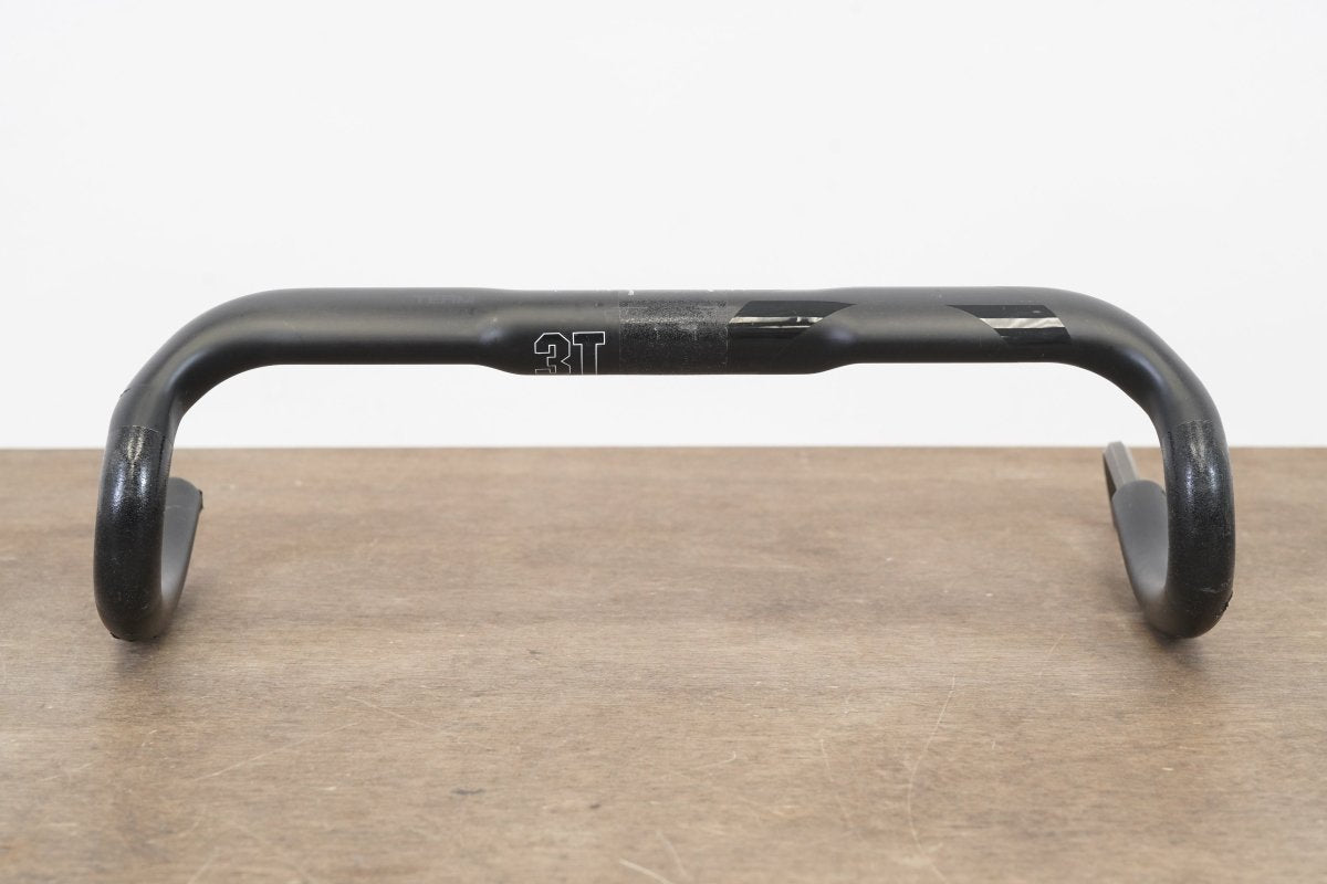 40cm 3T Ergonova Team Stealth Carbon Compact Road Handlebar 31.8mm