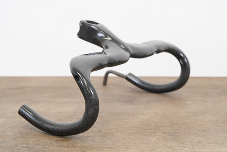40cm Generic 100mm -6 Degree Integrated Carbon Barstem Handlebar