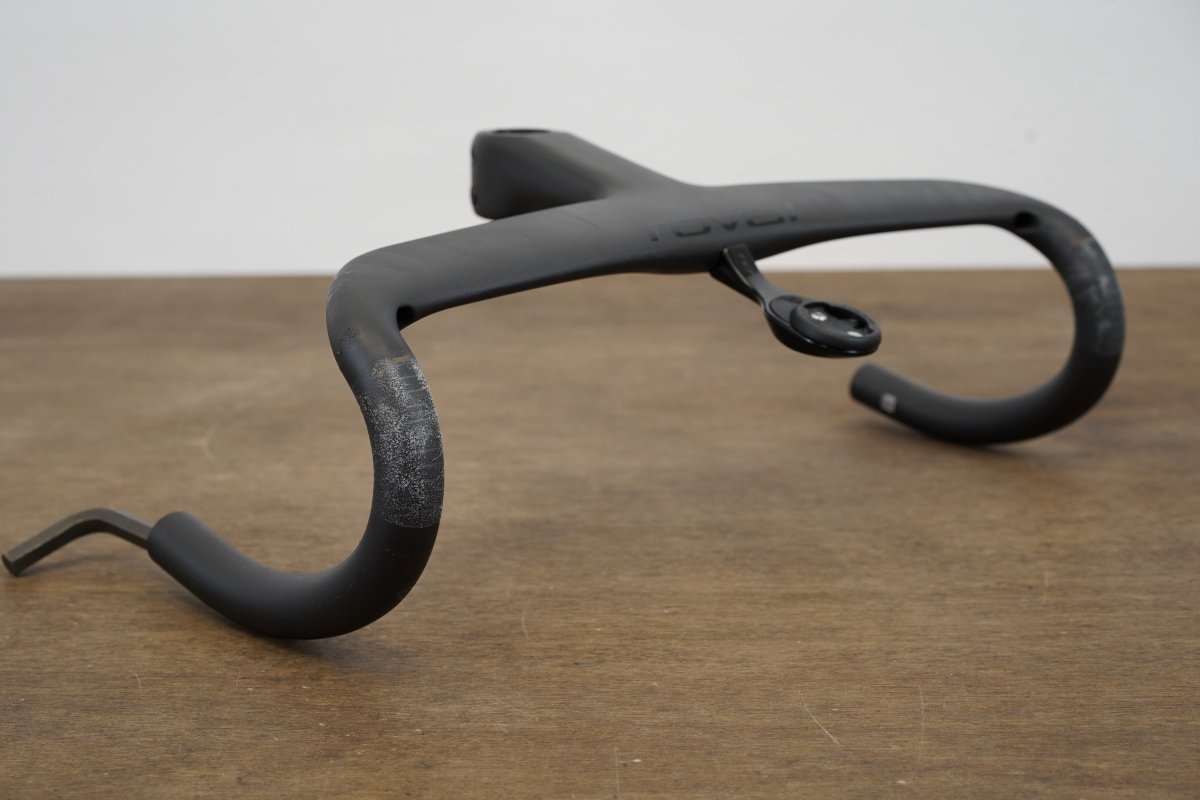 42cm 120mm Roval Rapide Carbon Integrated Barstem Handlebar + Mount 1 1/8"