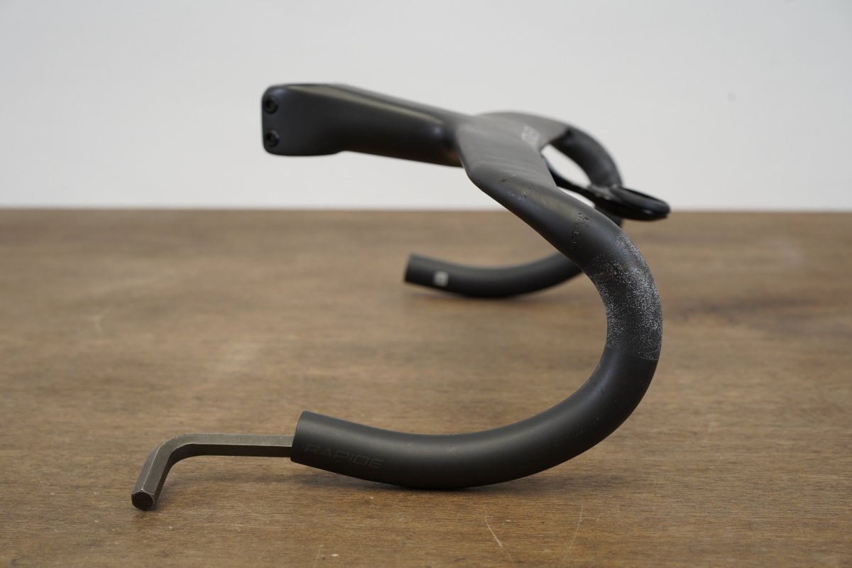 42cm 120mm Roval Rapide Carbon Integrated Barstem Handlebar + Mount 1 1/8"