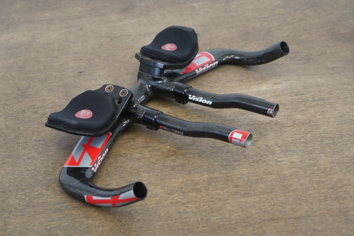 41cm Vision Trimax Carbon Aero TT Triathlon Basebar + Extentions 31.8mm