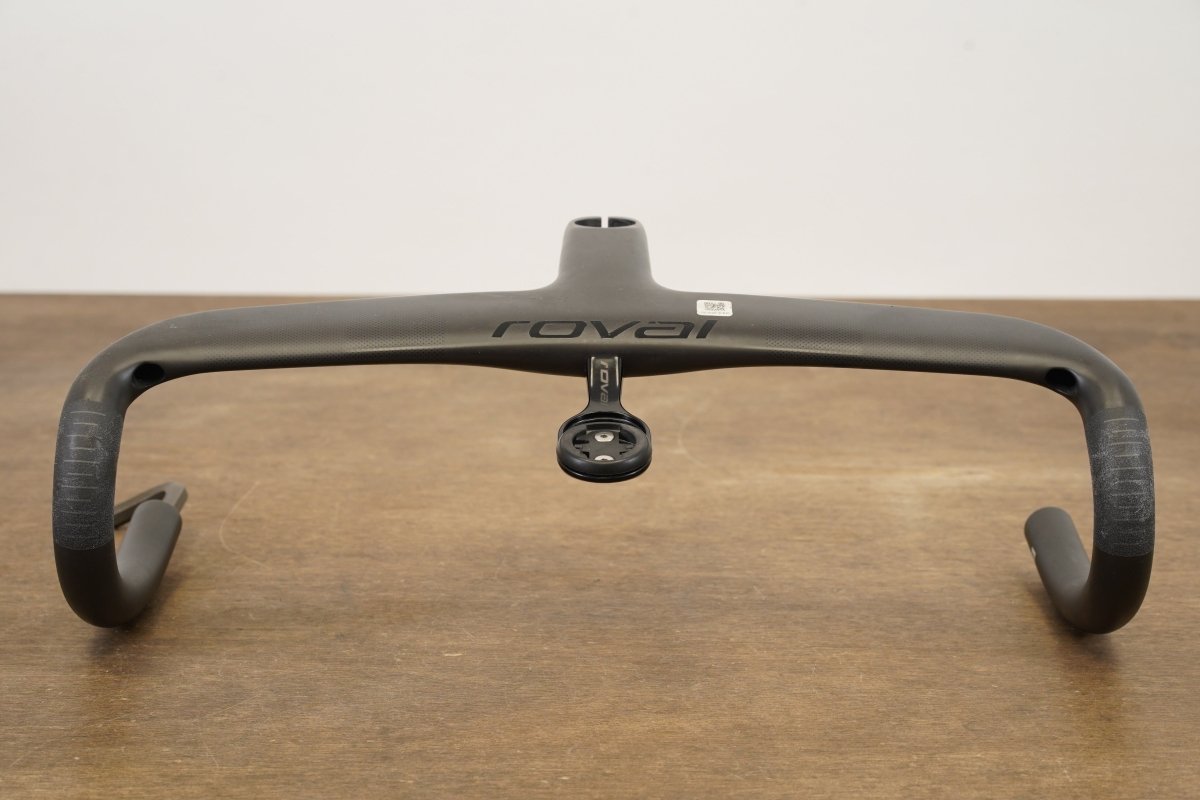 42cm 100mm Roval Rapide Carbon Integrated Barstem Handlebar + Mount 1 1/8"