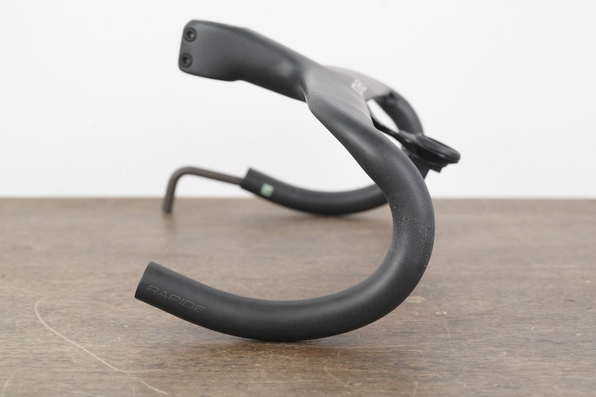 42cm 100mm Roval Rapide Carbon Integrated Barstem Handlebar + Mount 1 1/8"