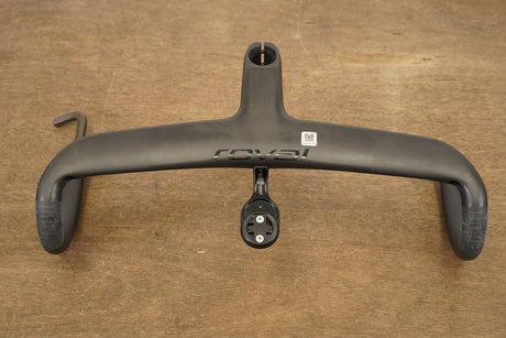 42cm 100mm Roval Rapide Carbon Integrated Barstem Handlebar + Mount 1 1/8"