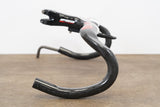 42cm 110mm FSA Plasma Integrated Carbon Barstem Handlebar + Mount1 1/8"
