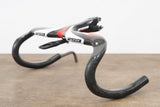 42cm 110mm FSA Plasma Integrated Carbon Barstem Handlebar + Mount1 1/8"