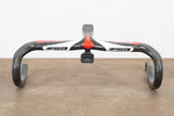 42cm 110mm FSA Plasma Integrated Carbon Barstem Handlebar + Mount1 1/8"