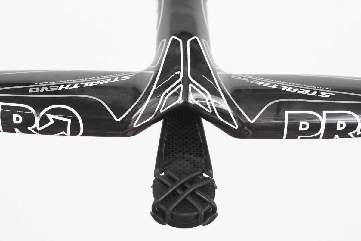 42cm 110mm PRO Stealth EVO Carbon Compact Barstem + Mount 1 1/8"
