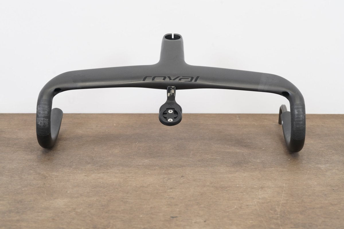 42cm 110mm Roval Rapide Carbon Integrated Barstem Handlebar + Mount 1 1/8"