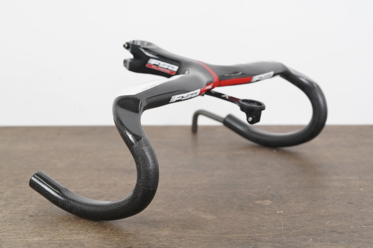 42cm 120mm FSA Plasma Integrated Carbon Barstem Handlebar + Mount 1 1/8"