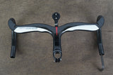 42cm 120mm FSA Plasma Integrated Carbon Barstem Handlebar + Mount 1 1/8"