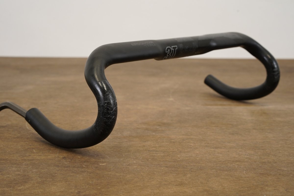 42cm 3T Ergonova Team Stealth Carbon Compact Road Handlebar 31.8mm