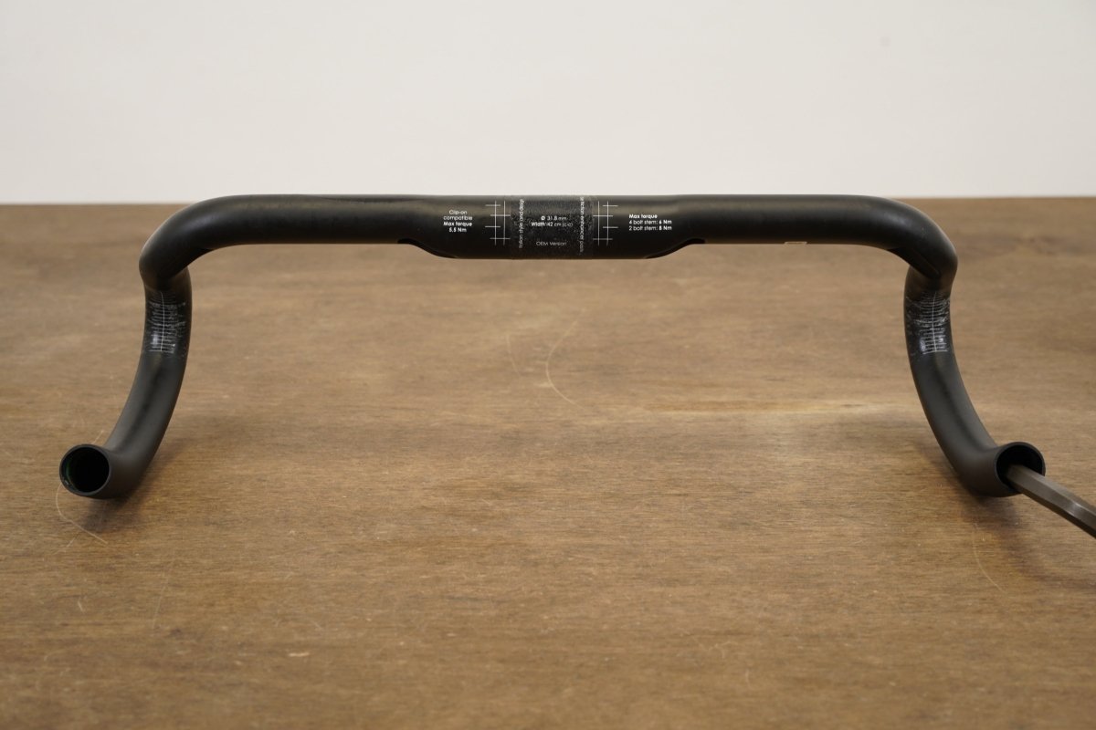 42cm 3T Ergonova Team Stealth Carbon Compact Road Handlebar 31.8mm