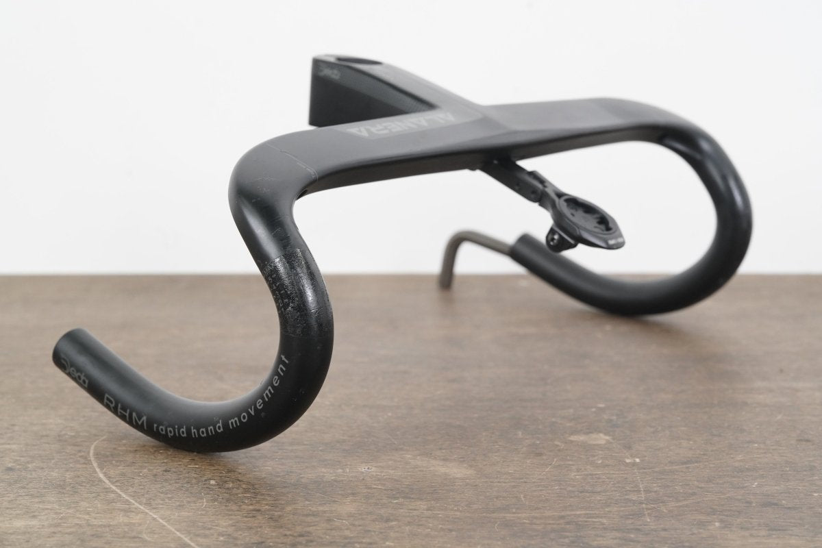 42cm 90mm -8 Degree Deda Elementi Alanera DCR Carbon Barstem + Mount 1 1/8"