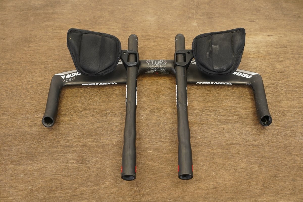 42cm Profile Design Aeria Carbon Base Bar + Carbon Extensions 31.8mm