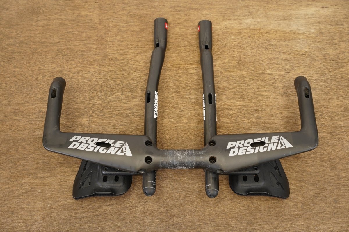 42cm Profile Design Aeria Carbon Base Bar + Carbon Extensions 31.8mm