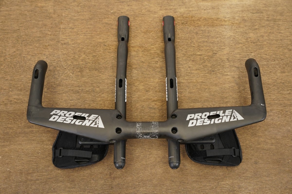 42cm Profile Design Aeria Carbon Base Bar + Carbon Extensions 31.8mm