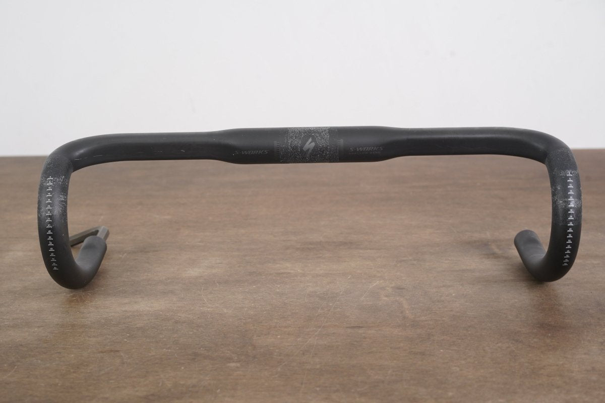 42cm Specialized S-WORKS Shallow Bend Carbon Compact Road Handlebar 31.8mm