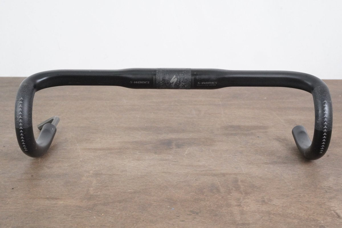 42cm Specialized S-WORKS Shallow Bend Carbon Compact Road Handlebar 31.8mm