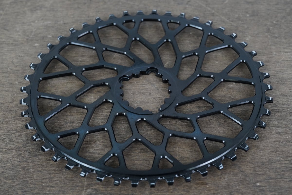 42T absoluteBLACK SRAM 3 Bolt 1x Oval 11 Speed Narrow Wide Gravel CX Chainring