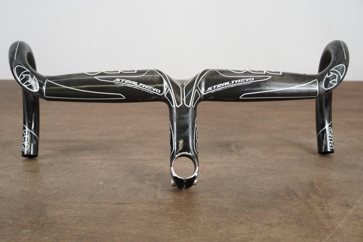 44cm 110mm PRO Stealth EVO Carbon Compact Barstem 1 1/8"
