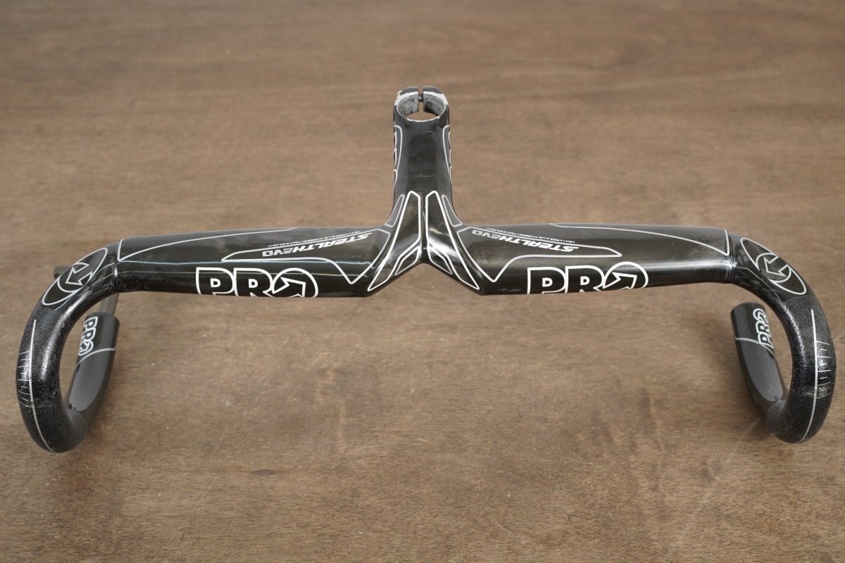 44cm 110mm PRO Stealth EVO Carbon Compact Barstem 1 1/8"