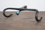 44cm 120mm -6 Degree Black Inc. Carbon Barstem Handlebar + Mount 1 1/8"