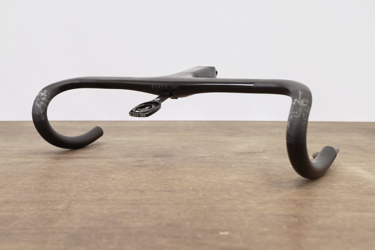 44cm 120mm -6 Degree Black Inc. Carbon Barstem Handlebar + Mount 1 1/8"