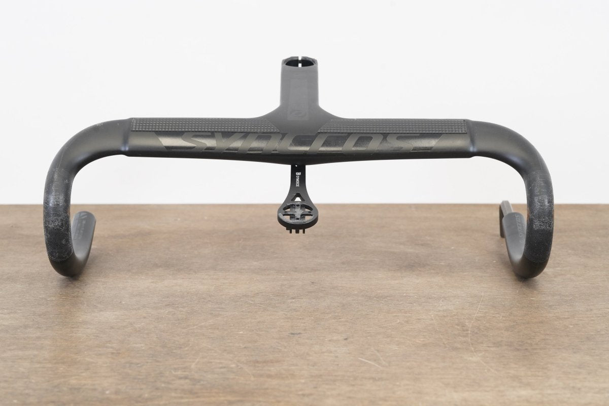 44cm 130mm Syncros Aero RR 1.0 Carbon Compact Road Barstem + Mount 31.8mm