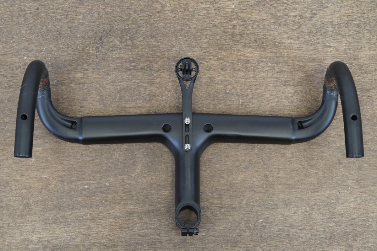 44cm 130mm Syncros Aero RR 1.0 Carbon Compact Road Barstem + Mount 31.8mm