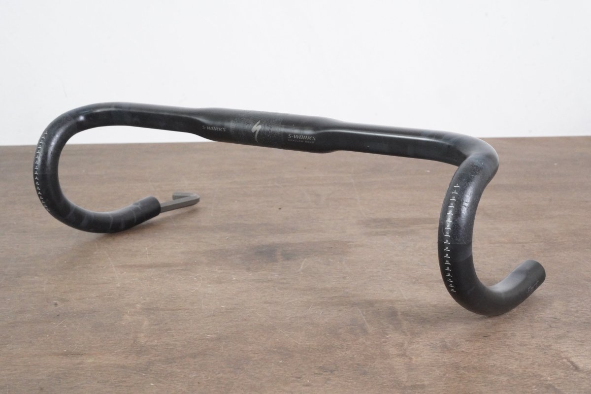 44cm Specialized S-WORKS Shallow Bend Carbon Compact Road Handlebar 31.8mm