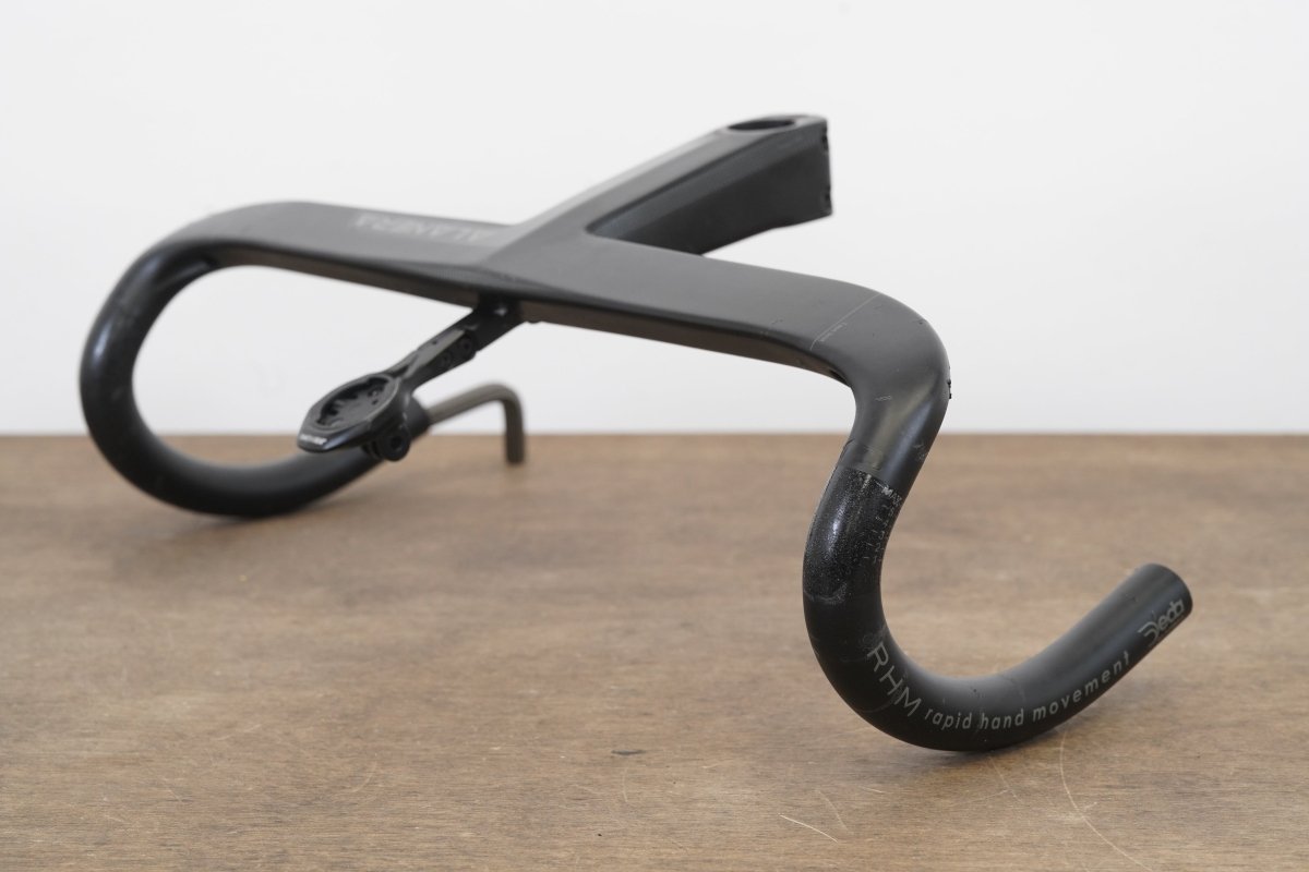 46cm 130mm -8 Degree Deda Elementi Alanera DCR Carbon Barstem + Mount 1 1/8"