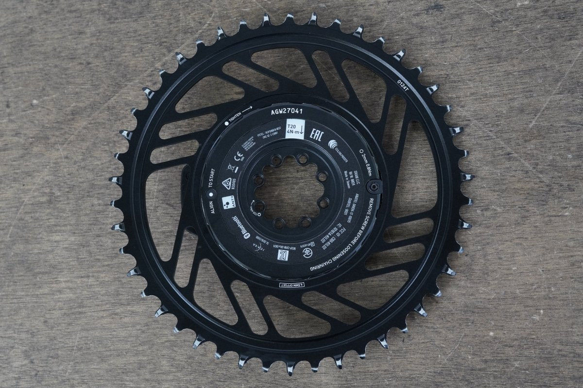 46T SRAM Red AXS E1 12 Speed Quarq Power Meter Chainring + Spider 222g