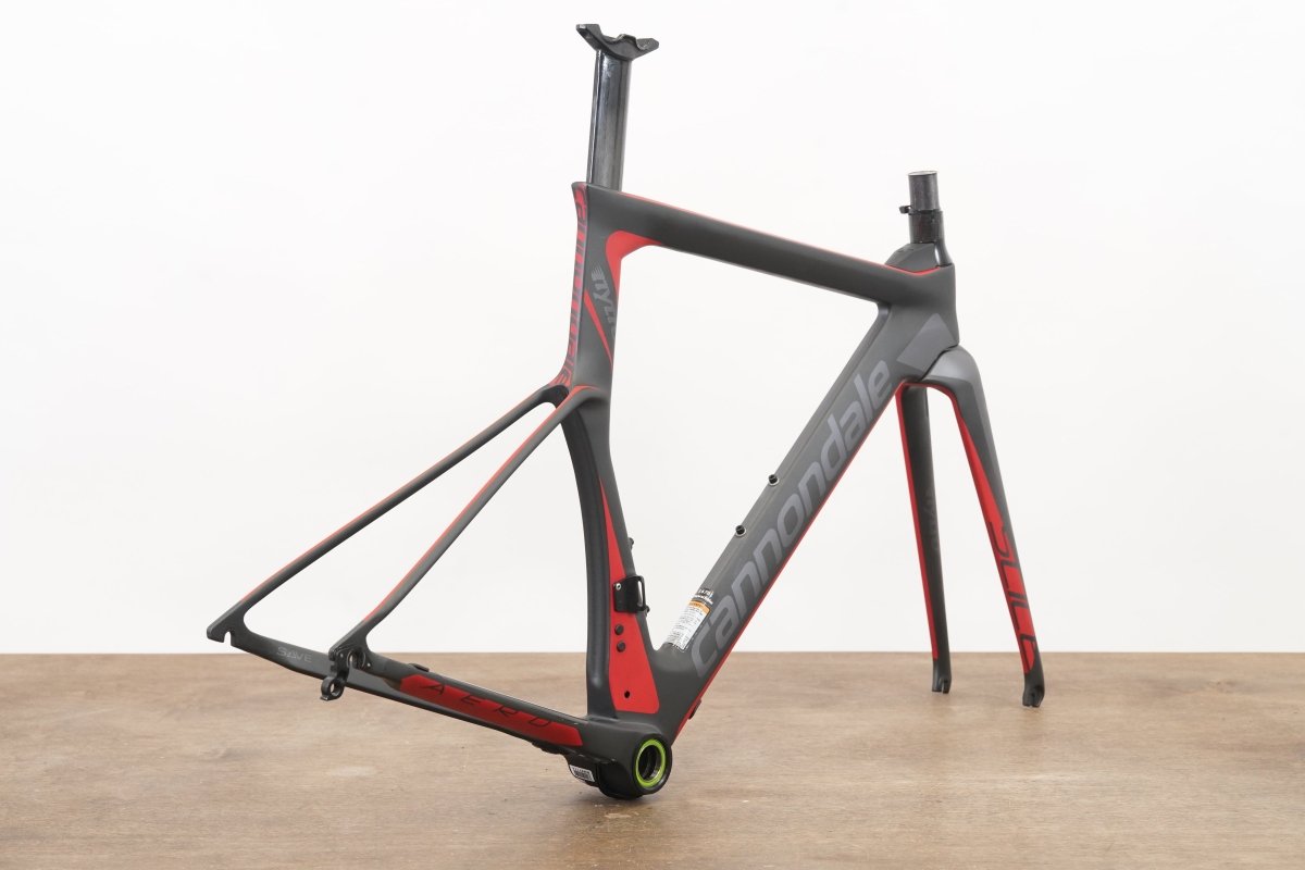 48cm Cannondale Slice Nytro Carbon Rim Brake TT Triathlon Frameset
