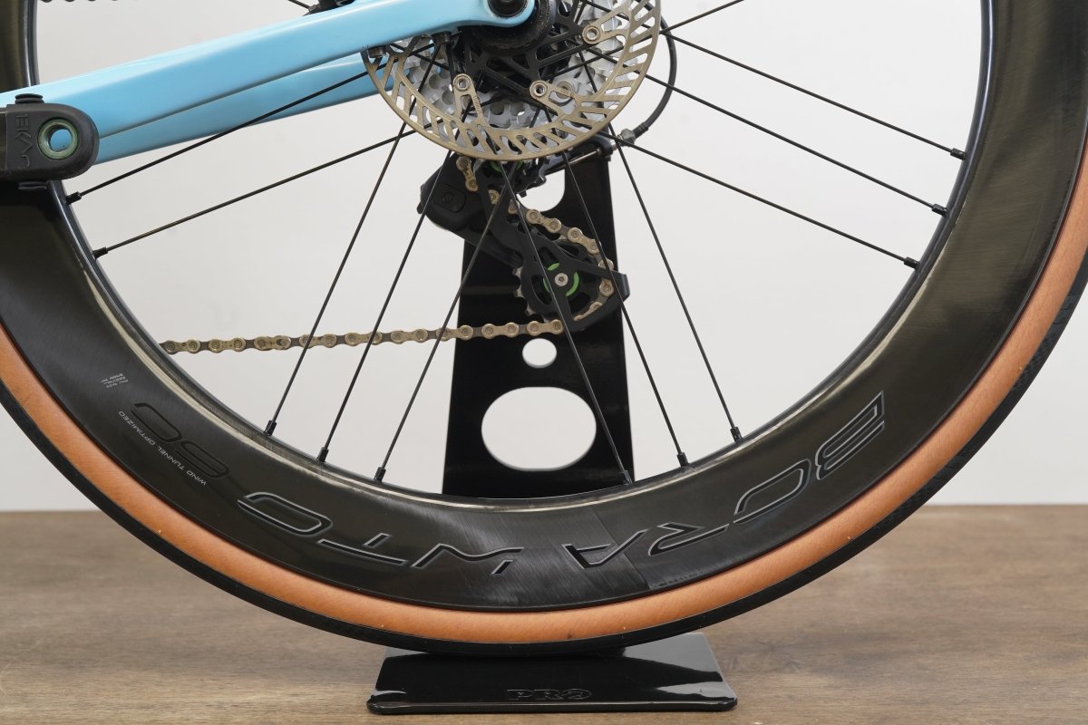 48cm De Rosa SK Pininfarina Campagnolo Ekar Bora WTO Carbon Disc Brake Road Bike