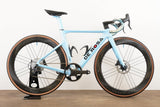 48cm De Rosa SK Pininfarina Campagnolo Ekar Bora WTO Carbon Disc Brake Road Bike