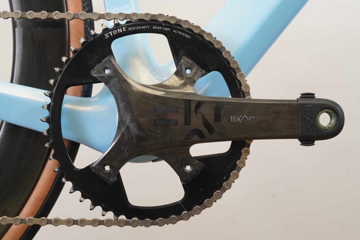 48cm De Rosa SK Pininfarina Campagnolo Ekar Bora WTO Carbon Disc Brake Road Bike