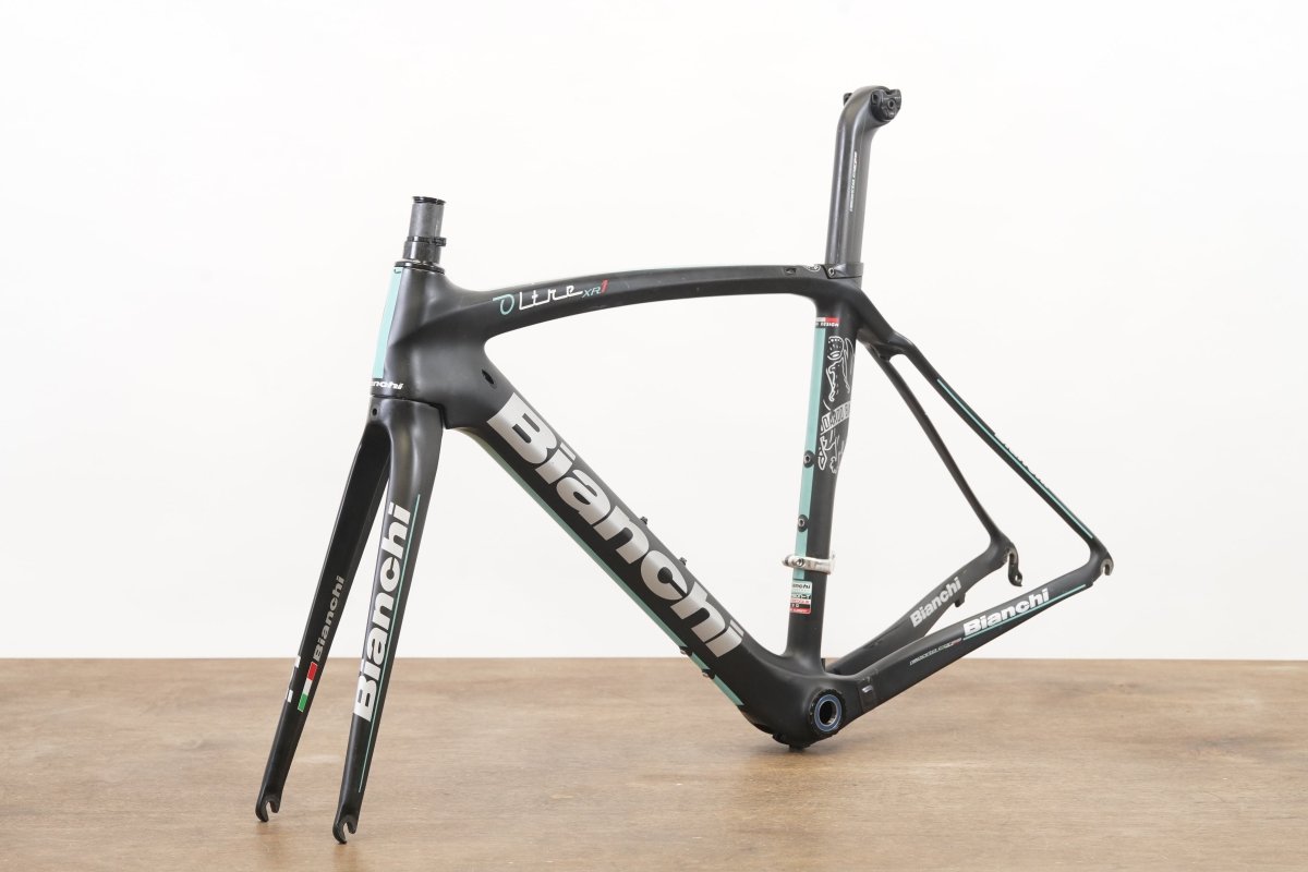 50cm Bianchi Oltre XR1 Carbon Aero Rim Brake Road Frameset
