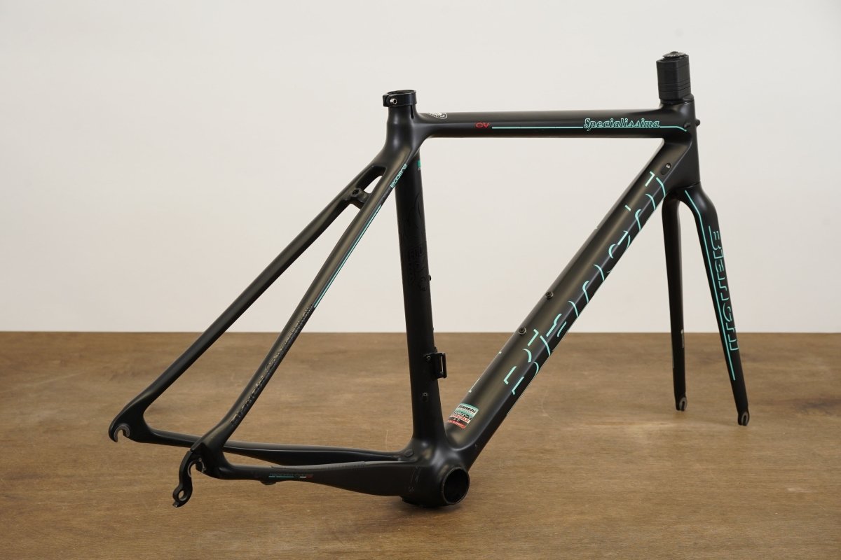 50cm Bianchi Specialissima CV Carbon Rim Brake Road Frameset