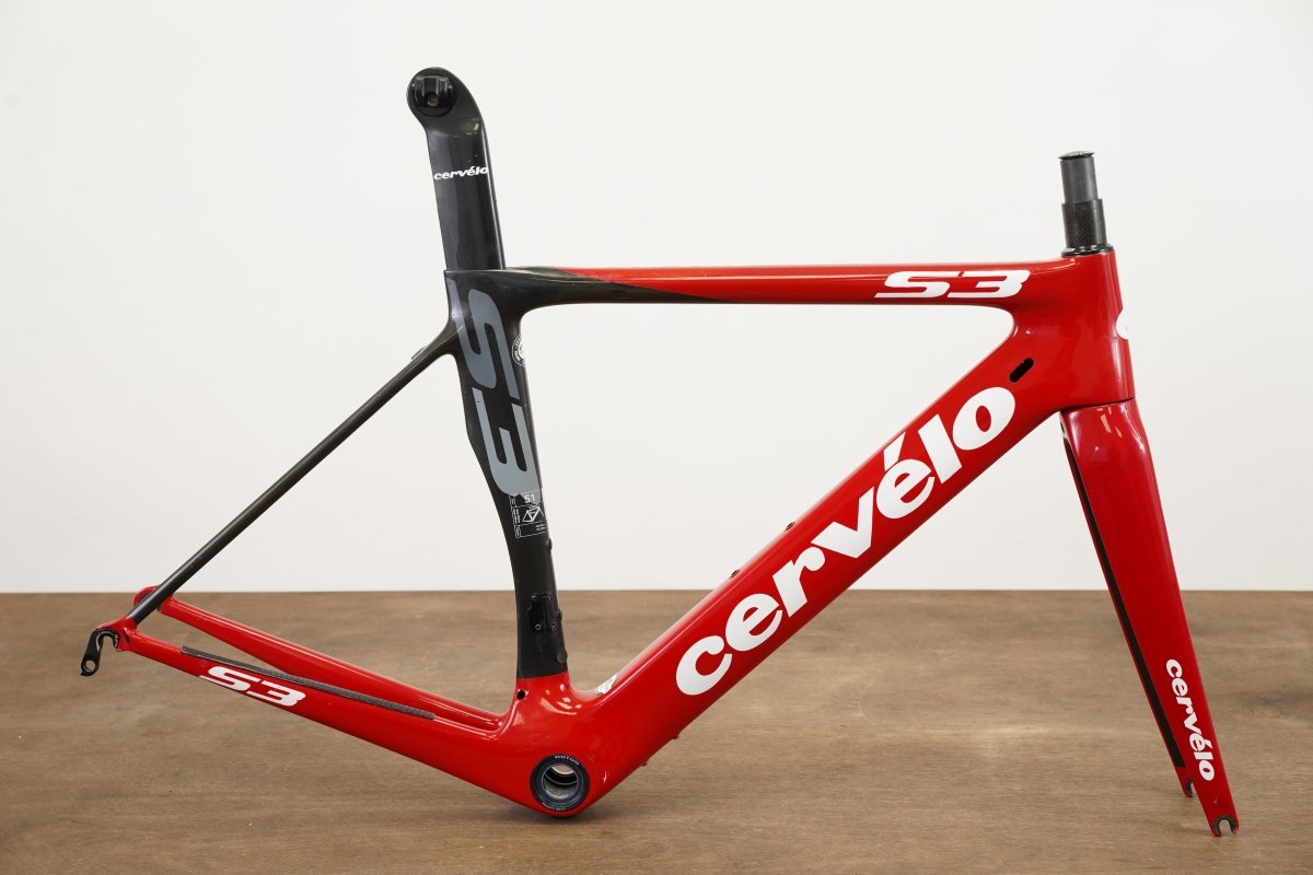 51cm Cervelo S3 Carbon Aero Rim Brake Road Frameset *Re-painted*