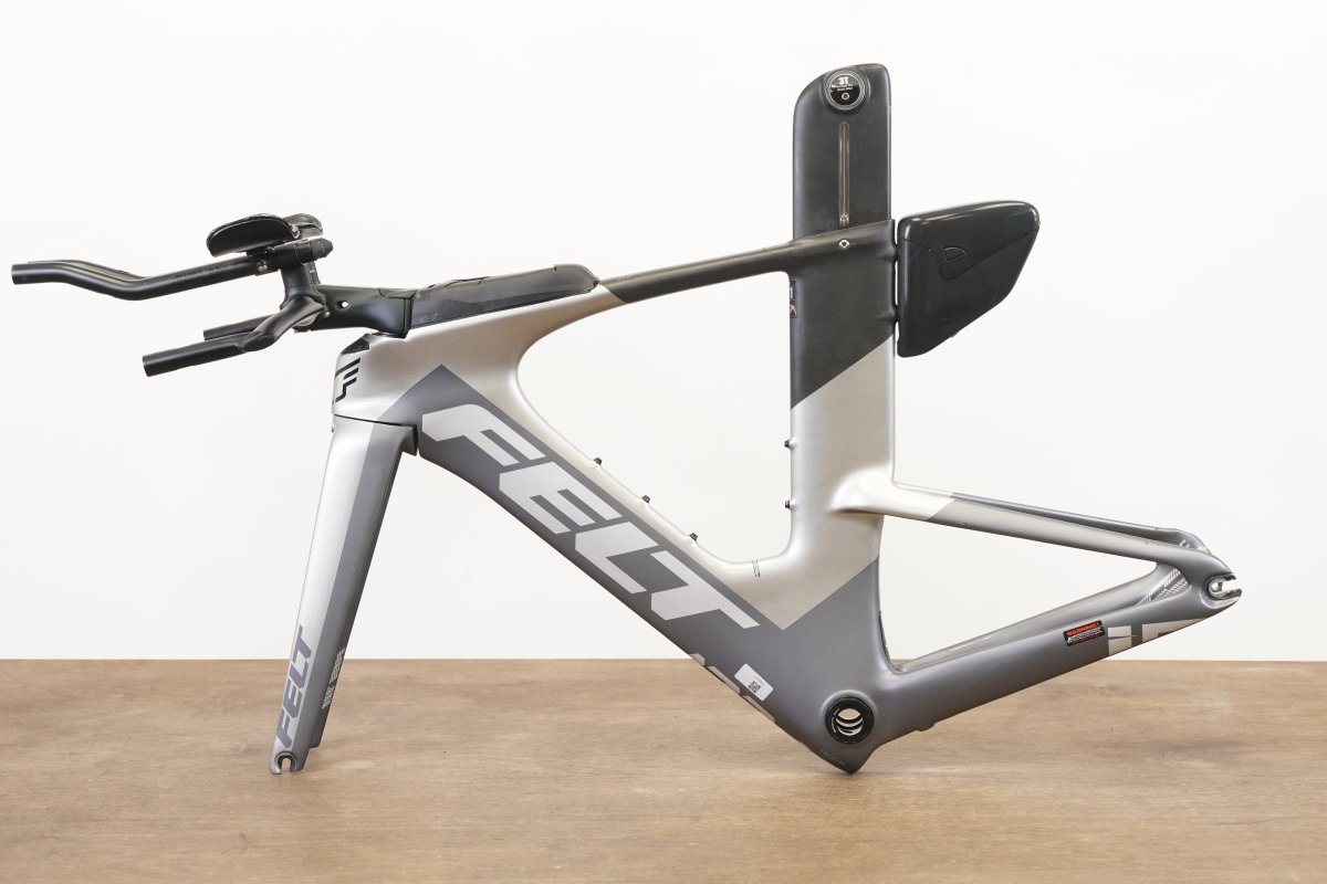 51cm Felt IA10 Carbon Aero Rim TT Triathlon Frameset IA + Cockpit